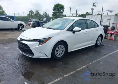 2021 Toyota Corolla L из США, поврежденный, VIN 5YFDPMAEXMP164768
